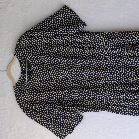 Carol Anderson Classics Vintage Women's Polka Dot Midi Dress Size 2X - Picture 2 of 7